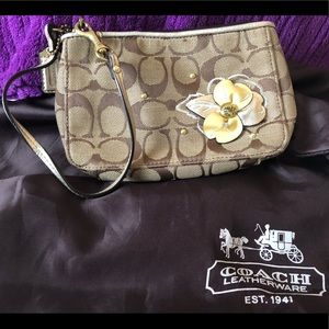 Coach wristlet